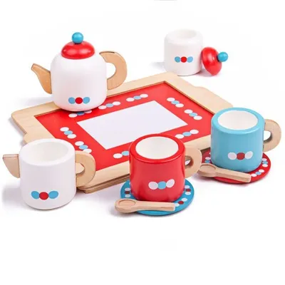 Immagine prodotto di Bigjigs Toys Set da tè a pois