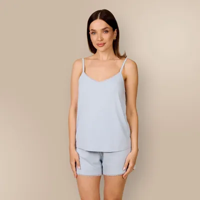 Obrázok produktu pre Svilanit krátke pyžamo pre ženy Véa – Astoria Blue