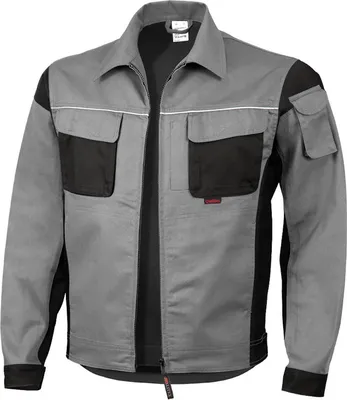 Produktbild von Qualitex Bundjacke "PRO", Größe: 68, Farbe: grau/schwarz