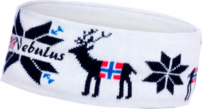 Produktbild von Nebulus Norweger Stirnband BORDY Uni, stylisches Stirnband, warm und kuschelig, P6830 - Uni, weiß, onesize
