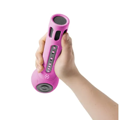 Produktbild von Celly Kinder Karaoke-Mikrofon mit Bluetooth-Lautsprecher und Voice-Effekten