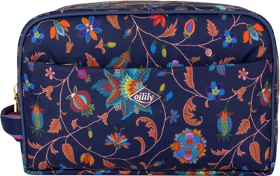 Produktbild von Oilily Chloe Pocket Cosmetic Bag Joy Flowers Eclipse