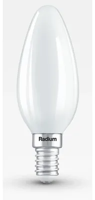 Immagine prodotto di Lampadina LED Radium a candela, opaca, E14, 470 lm, sostituzione 40 W, 2700 K, 1 pezzo.