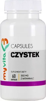 Produktbild von MyVita, Czystek + Witamina C, 60 kapsułek