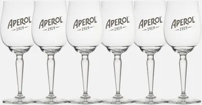 Produktbild von 6x Aperol 1919 Spritz Gläser durchsichtig