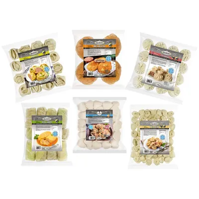 Produktbild von BARIN 6-tlg.-PROBIER-SET - handgemachte Teigwaren aus Tiefkühlsortiment (ca. 4,7 kg)