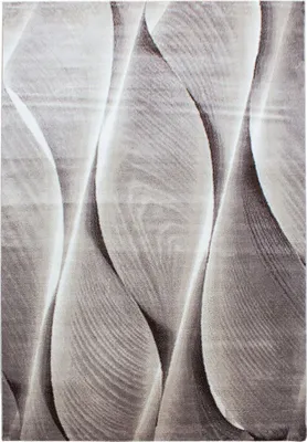 Produktbild von Kurzflor Teppich Paolo Läufer, Farbe: Braun, Größe:80x150 cm