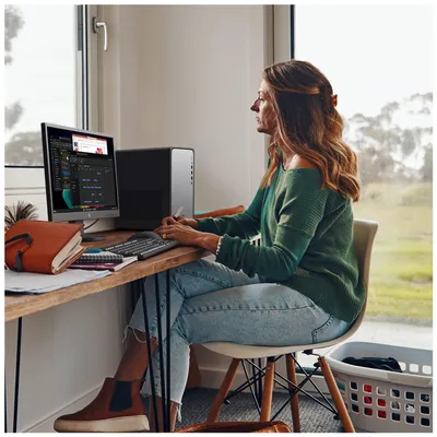 Produktbild von OmniDesk M02-0052ng (schwarz, Windows 11 Home)