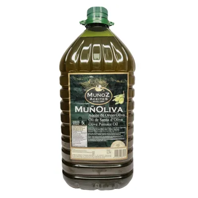 Produktbild von Spanisches Olivenstresteröl 5L – Premium Olive Pomace Oil, extrem hitzebeständig zum Frittieren, Braten & Kochen, spanisches Olivenöl-Erzeugnis