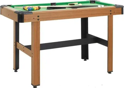 Productafbeelding van Famanu biljarttafel, 4 voet - Een pooltafel voor gezelligheid en speelplezier