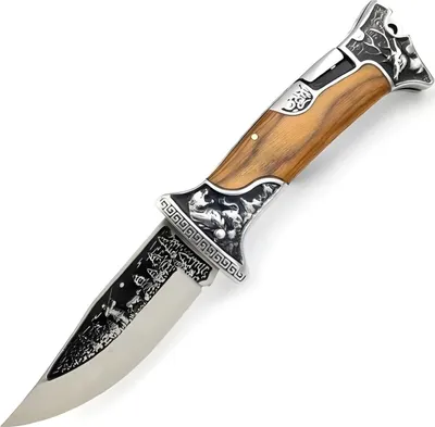 Produktbild von Outdoor Klappmesser A3188 - Braun für Abenteuer KP39399