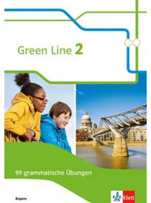 Obrázek produktu pro Green Line 2. 99 grammatische Übungen mit Lösungen 6. Klasse