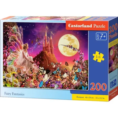 Image de CASTORLAND Puzzle Mä rchenhafte Fantasie 200 pièces
