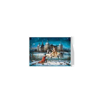 Image de Carte de calendrier de l'Avent n° 4330 « Château de Moritzburg », format A6 avec enveloppe