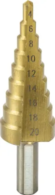 Produktbild von Hss-Tin-Stufenbohrer 4-20 - Dedwmst0420