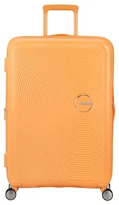 Image de American Tourister trolley Soundbox Spinner 77 / 28 TSA EXP Trolley Papaya Pop abricot