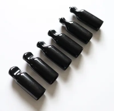 Obrázek produktu pro Červené silikonové krytky na pivní kohouty, 12dílná sada, o průměru od 15 do 20 mm, pro kohouty amerického typu