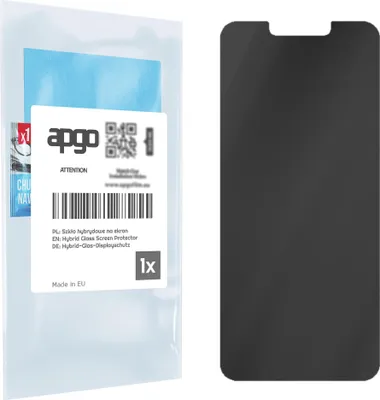 Produktbild von apgo Displayschutzglas Anti-Spähen Schutzglas für HTC Desire 12 - Blickschutzglas Bildschirmschutz, 7H Hybrid Schutzglas mit Keramikbeschichtung [Matt, Full Glue, Anti-Spy]