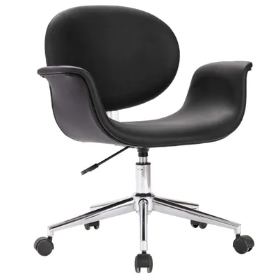 Produktbild von VidaXL 3054824, Baumwolle, Kunstleder, Metall, Schwarz, 1 Stück(e)