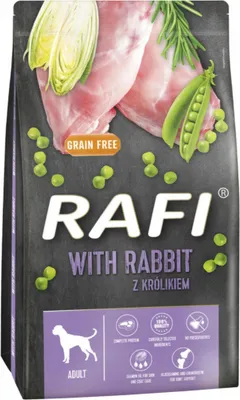 Produktbild von DOLINA NOTECI Rafi with rabbit - trockenfutter für Hunde - 10kg