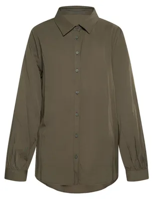 Image de Chemisier Mutha pour femme - vert olive, taille M