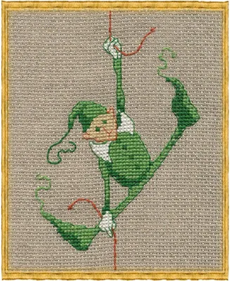 Productafbeelding van Nimue Kreuzstich Set "Mac 5 - Dehnung", Zählmuster, 39K, 8x15cm