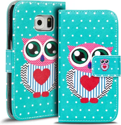 Image de Housse de téléphone portable pour Samsung Galaxy S6 Housse en cuirPolyuréthaneMotif Housse de protection