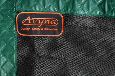 Produktbild von Avyna Trampolin-Sicherheitsnetz – Einzelnetz – 340 x 240 cm (234) – Grün