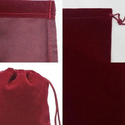 Produktbild von Große weichen Tüten 30 x 40 cm - farbenfrohe weiche Tüten mit Riemenzug - Geschenktüten weich - Riemenzug Geschenktüten für Hochzeit - Fest Geschenkverpackung schwarz