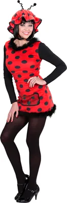 Produktbild von Ladybug / Marienkäfer XL = D:46/48 rotes Lady Fashingkostüme
