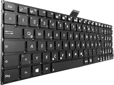 Produktbild von DEUTSCHE - Tastatur Keyboard ohne Rahmen version 4 kompatibel für ASUS VivoBook S550C
