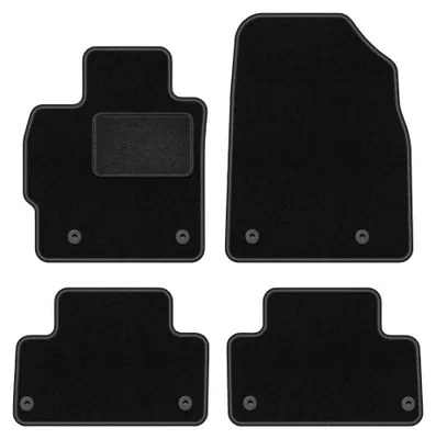 Immagine prodotto di Tappetini in moquette per Mazda CX-7 2006-2009 (SUV) – set 4 pezzi, neri, su misura – Wielganizator LUX