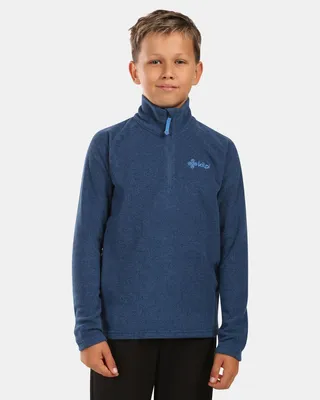 Imagen del producto de Sudadera de forro polar para niños KILPI ALMERI-J ZJ0204KI, color azul oscuro, talla: 158
