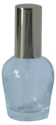 Produktbild von 10 Flakon leer 10 ml mit Zerstäuberpumpe und Kappe Gold Kate