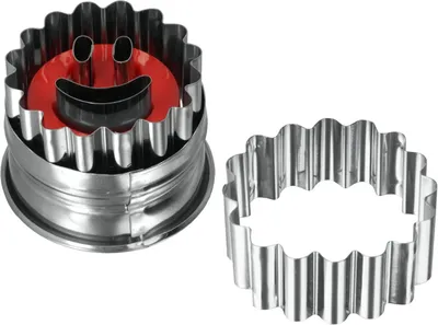 Produktbild von METALTEX 252374010 Linzer-Ausstecher SMILE / Ausstechform / Plätzchenform