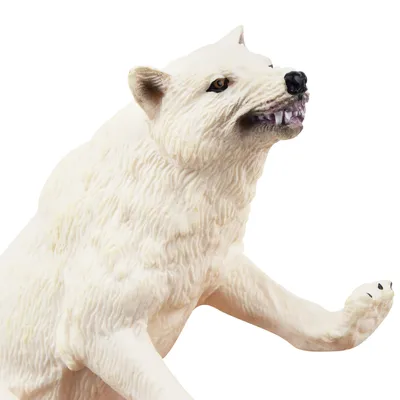 Produktbild von Toymany ML00364 Polarwolf 10,2 cm Wildtiere