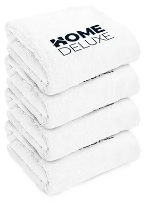 Produktbild von HOME DELUXE - Handtuch 4er Set - 70 x 140 cm, 100% Baumwolle I Badetuch Saunatuch Strandtuch Handtuchset
