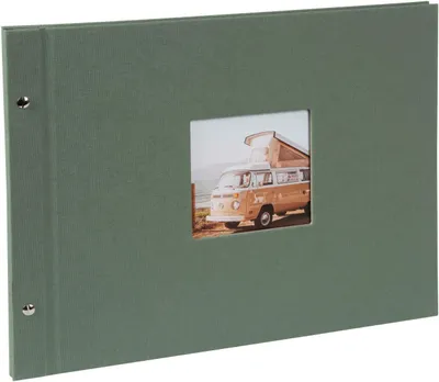 Obrázek produktu pro Goldbuch Bella Vista Artichoke Screw Album 40 stran plátěný obal 39x31 cm