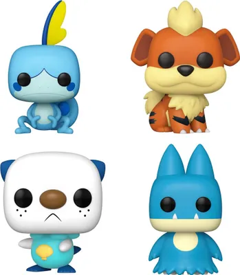 Produktbild von BUNDLE: 4x Funko POP! Pokémon