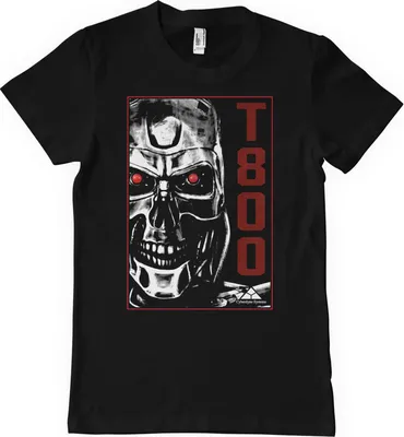 Produktbild von T-800 Machine T-Shirt - Medium - Black