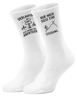 Produktbild von epicsocks Wander Freude Wanderfreude Socken in 37-41 im Paar