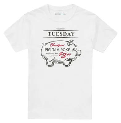 Produktbild von Supernatural - "Pig N Poke" T-Shirt für Herren/Damen Uni TV40812 (5XL) (Weiß)