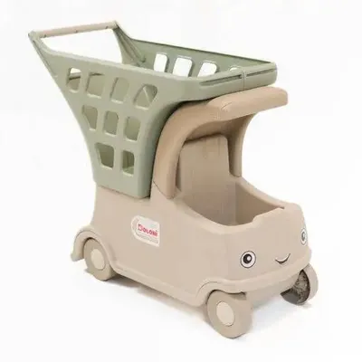 Produktbild von Kinderwagen Beige und Mint Ökokunststoff