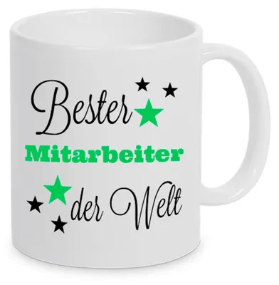 Produktbild von TassenKing™ - Bester Mitarbeiter der Welt - Tasse - Kaffeetasse - Tasse mit Spruch