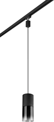 Obrázek produktu pro Závěsné svítidlo TRIO-Leuchten DUOLINE DH 10x180 cm černá závěsná lampa