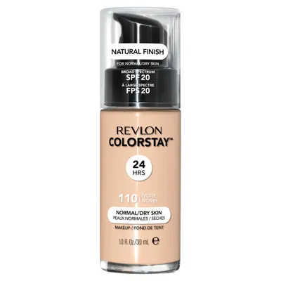 Zdjęcie produktu dla Revlon ColorStay SPF20 Podkład do cery normalnej i suchej 110 Ivory, 30 ml