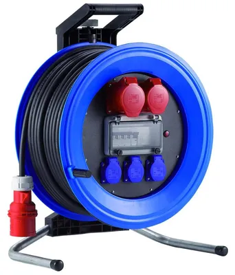 Produktbild von HEDI K4003020I Kabeltrommel Professional Plus 450, 400V 16A leer blau