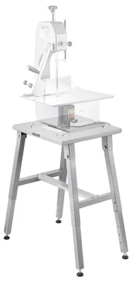 Produktbild von VEVOR Elektrischer Fleischbandsäge-Ständer, Bodenständer mit verstellbarer Höhe, stabiler H-förmiger Rahmen, rutschfeste Fußpolster, für unsere Knochensäge, kompatibel mit den Modellen BS-130 & BS-250