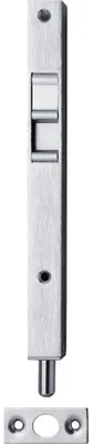 Produktbild von DENI® Kantriegel 9261,17x250mmx12mm eckig, Ø7,5, vernickelt
