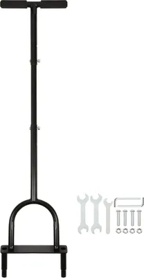 Produktbild von Hohlzinken-Rasenentkerner – 24,5 cm x 1 m – Schwarz
